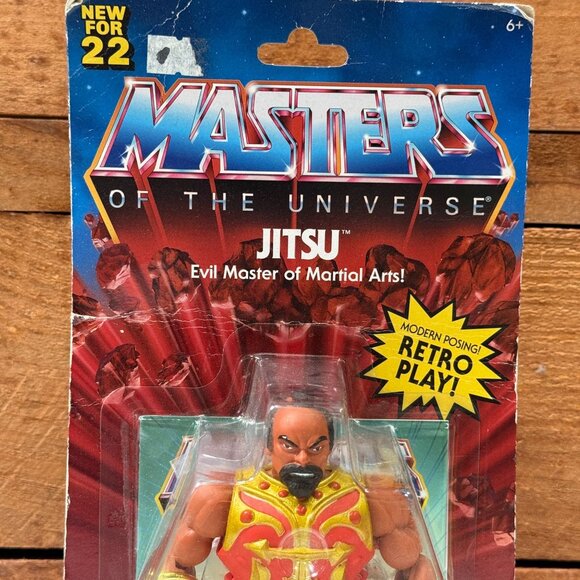 Masters of the Universe Jitsu Action Figure Retro Play New for ’22 NEW - Picture 3 of 8